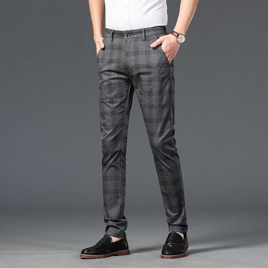 Hudson Checkered Trousers