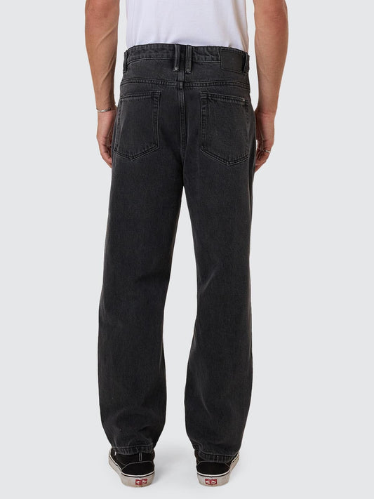 Slacker Relaxed Denim Jean - Ash Black