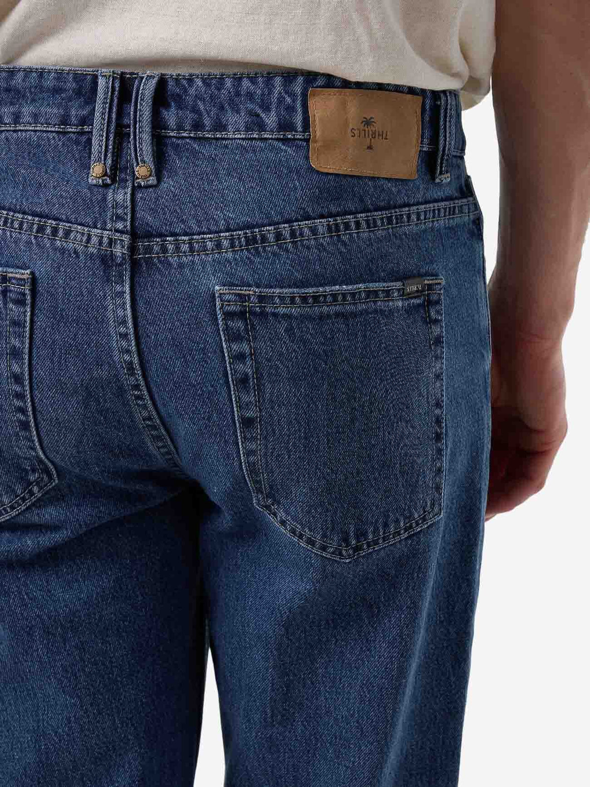 Unchopped Denim Jean - Vintage Rinse Blue