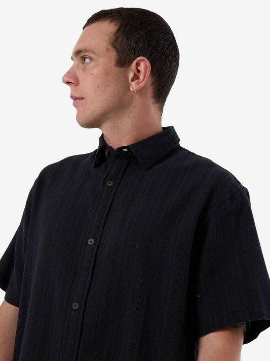 Unhinged 2.0 Short Sleeve Shirt - Washed Black