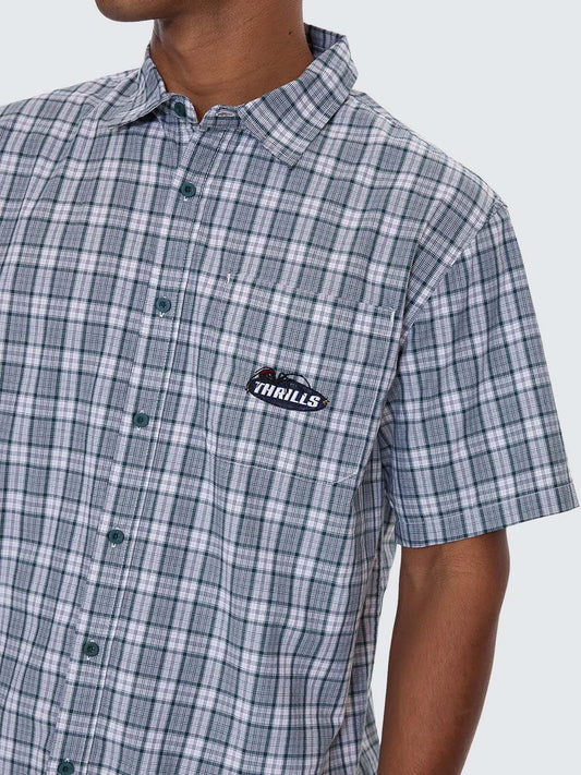 Trust In Us Short Sleeve Shirt - Forest