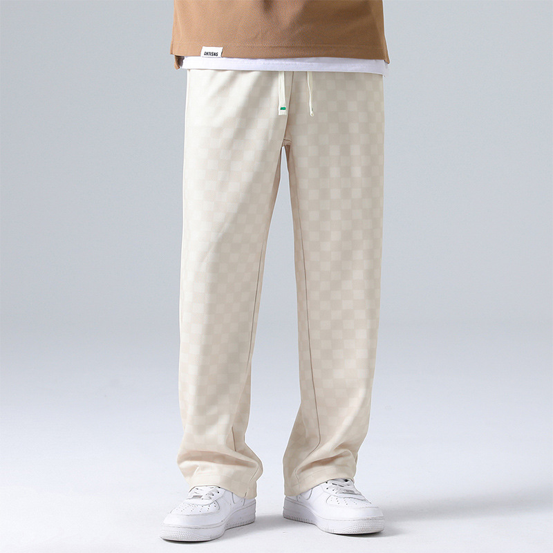 Lusso Corduroy Checkered Joggers