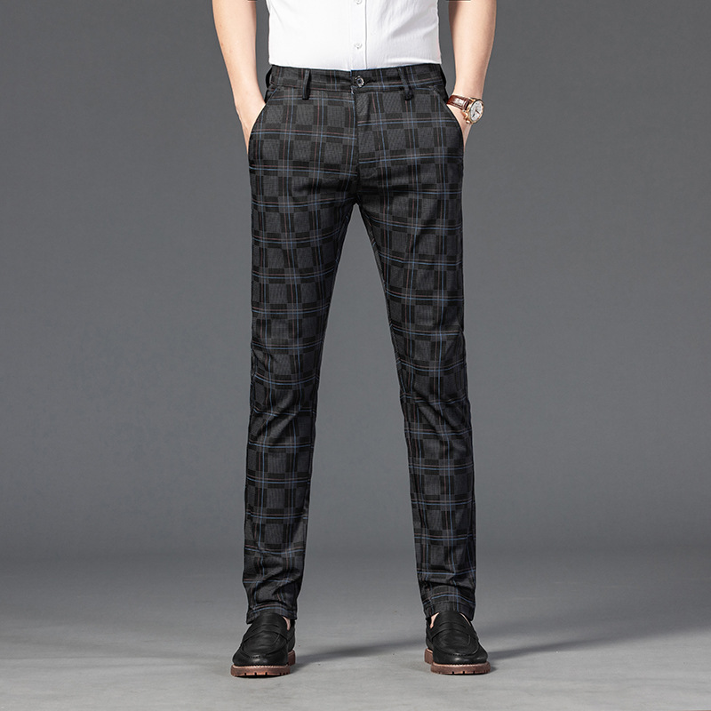 Sebastien Checkered Trousers