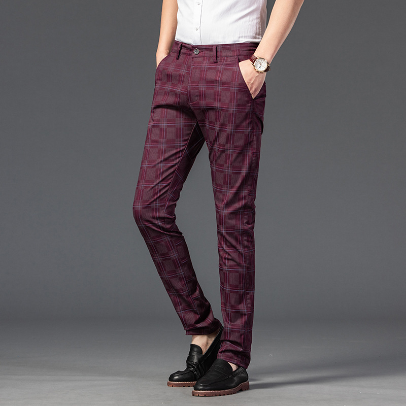 Sebastien Checkered Trousers