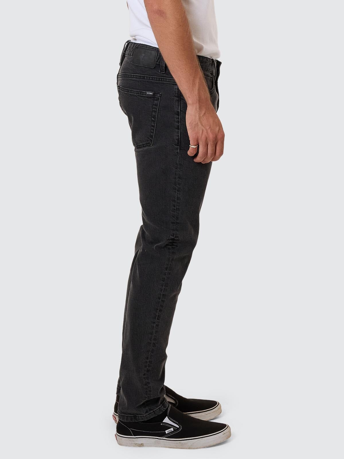 Bones Slim Denim Jean - Ash Black