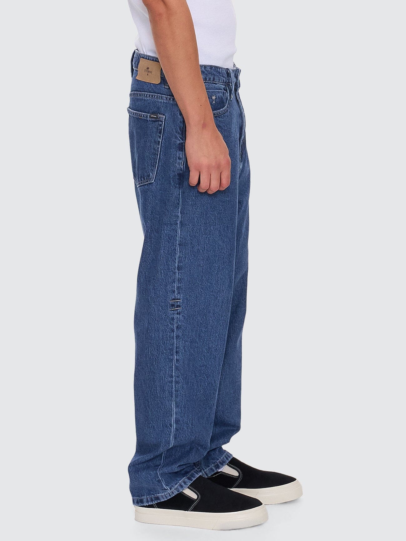 Slacker Relaxed Denim Jean - Vintage Rinse Blue