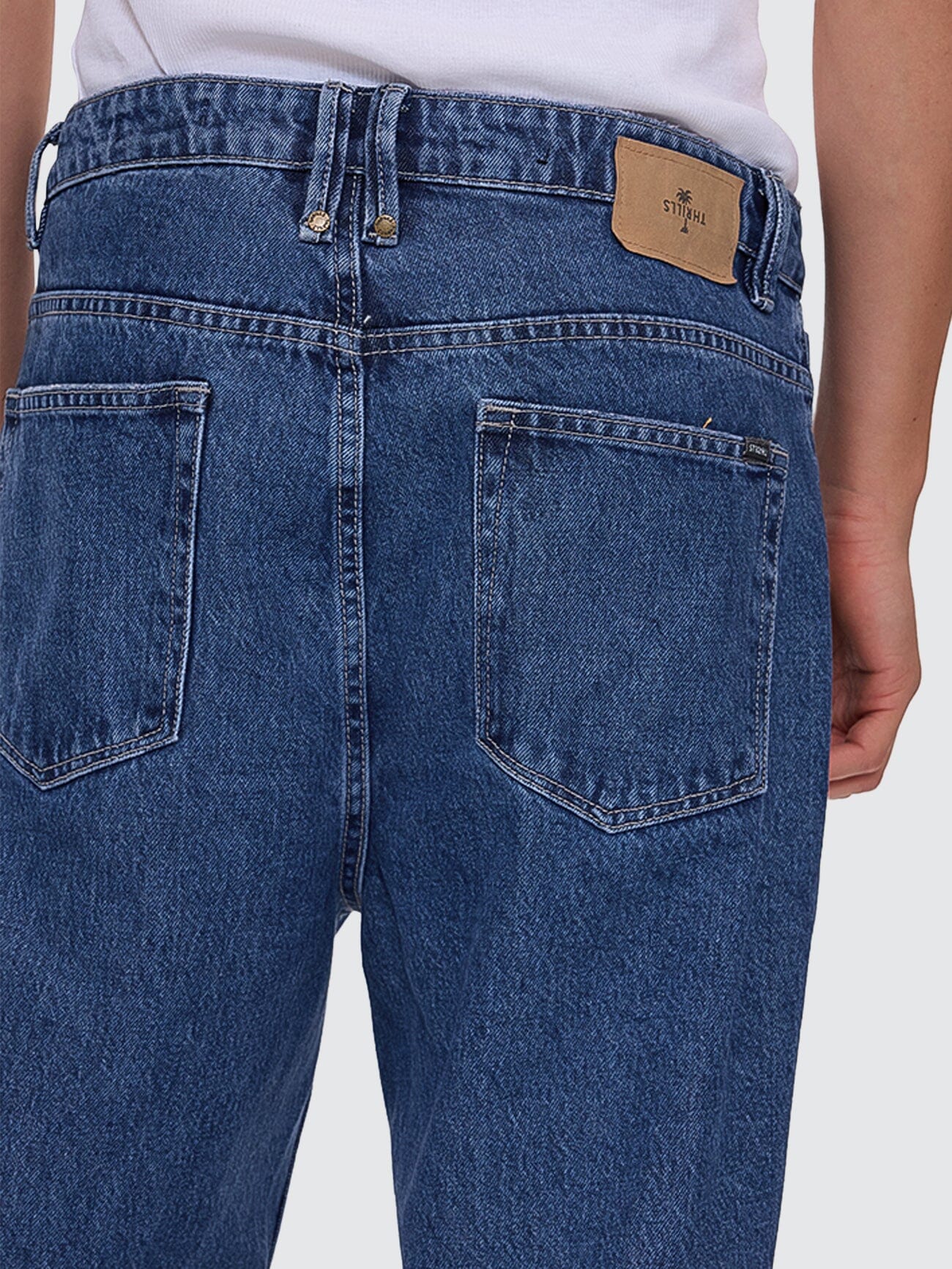 Slacker Relaxed Denim Jean - Vintage Rinse Blue