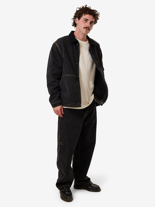 Big Slacker Baggy Denim Jean - Black Bull