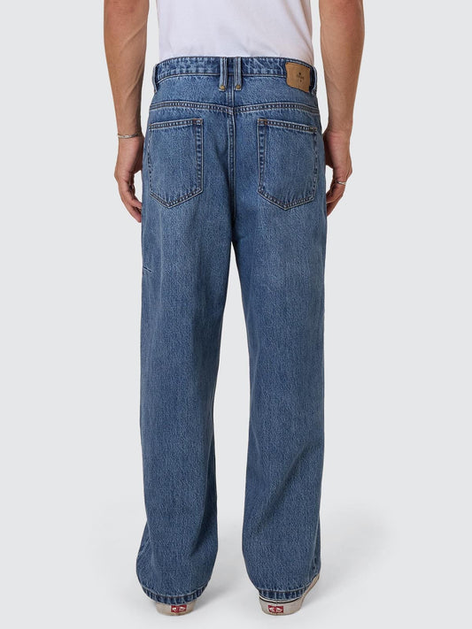 Big Slacker Baggy Denim Jean - Stoned Blues