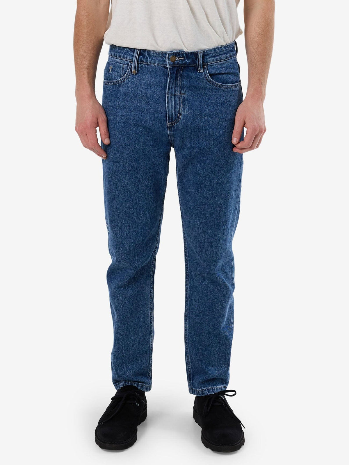 Unchopped Denim Jean - Vintage Rinse Blue