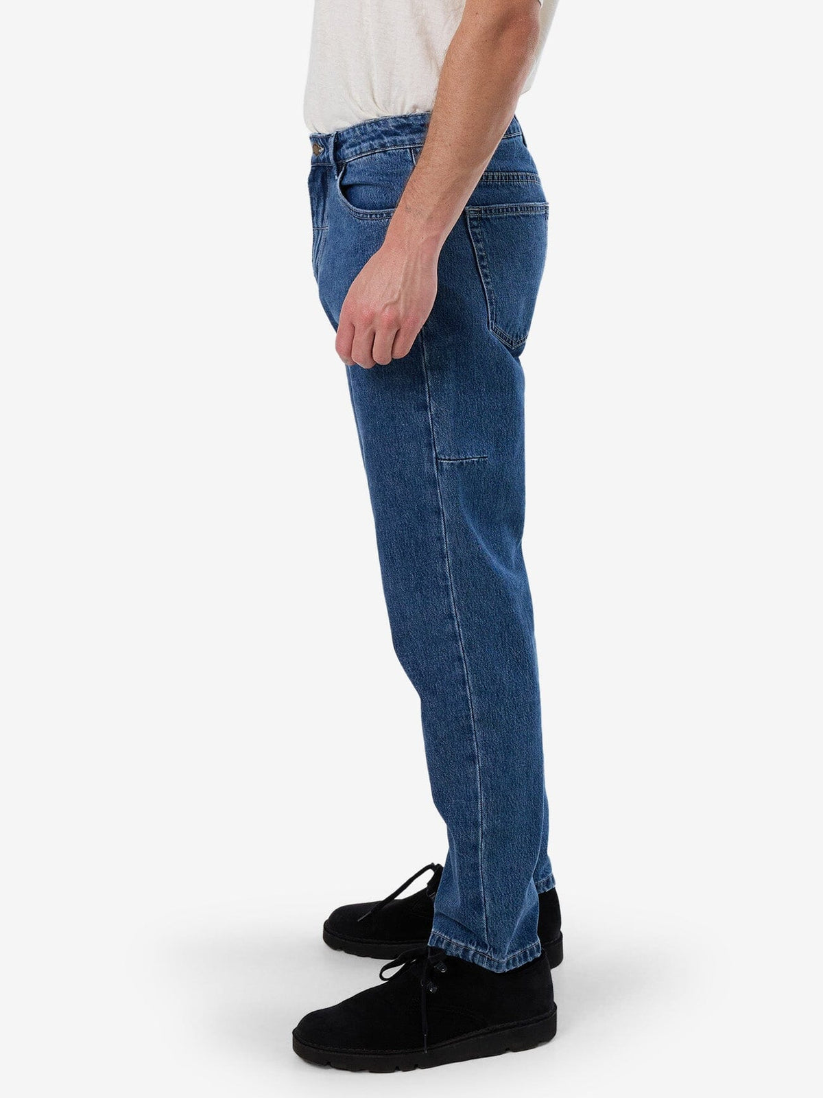 Unchopped Denim Jean - Vintage Rinse Blue