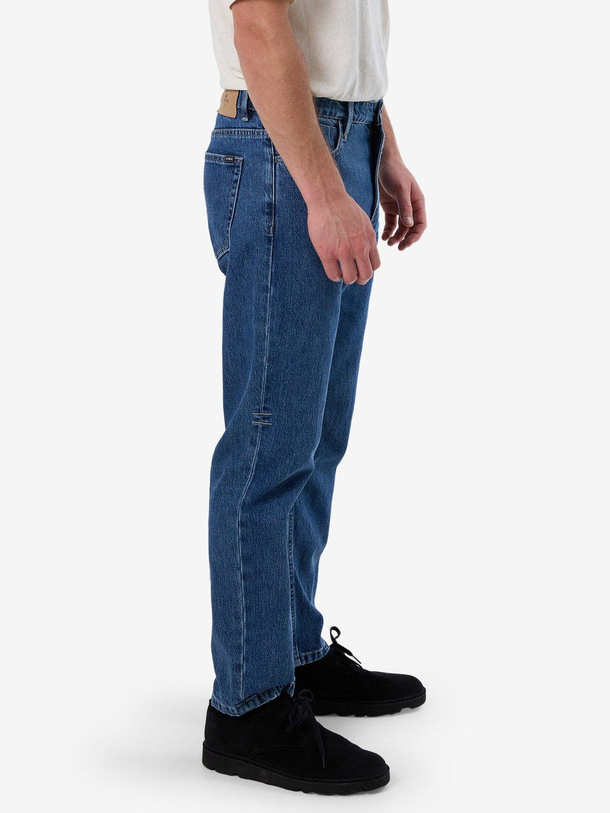 Unchopped Denim Jean - Vintage Rinse Blue