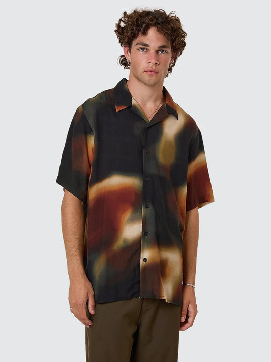 Metamorphic Daze Bowling Shirt - Black
