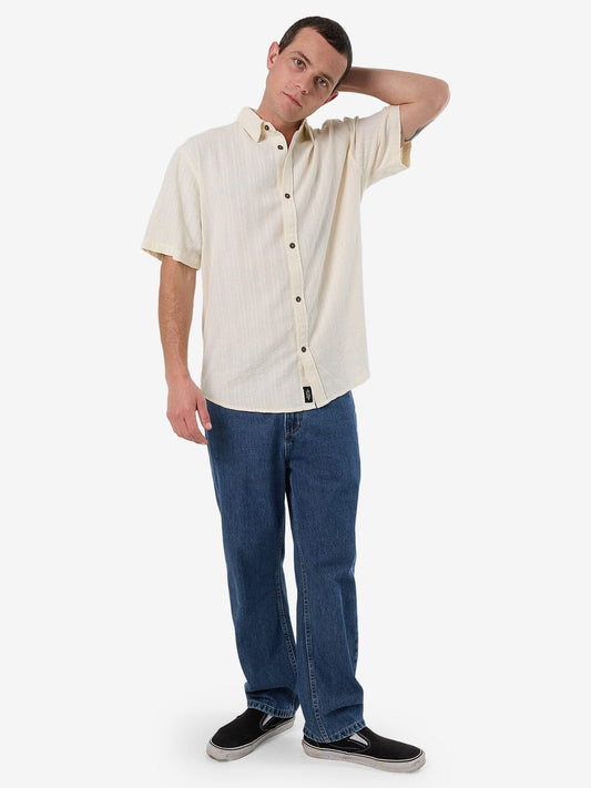Unhinged 2.0 Short Sleeve Shirt - Dirty White
