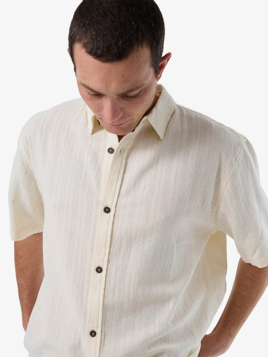 Unhinged 2.0 Short Sleeve Shirt - Dirty White