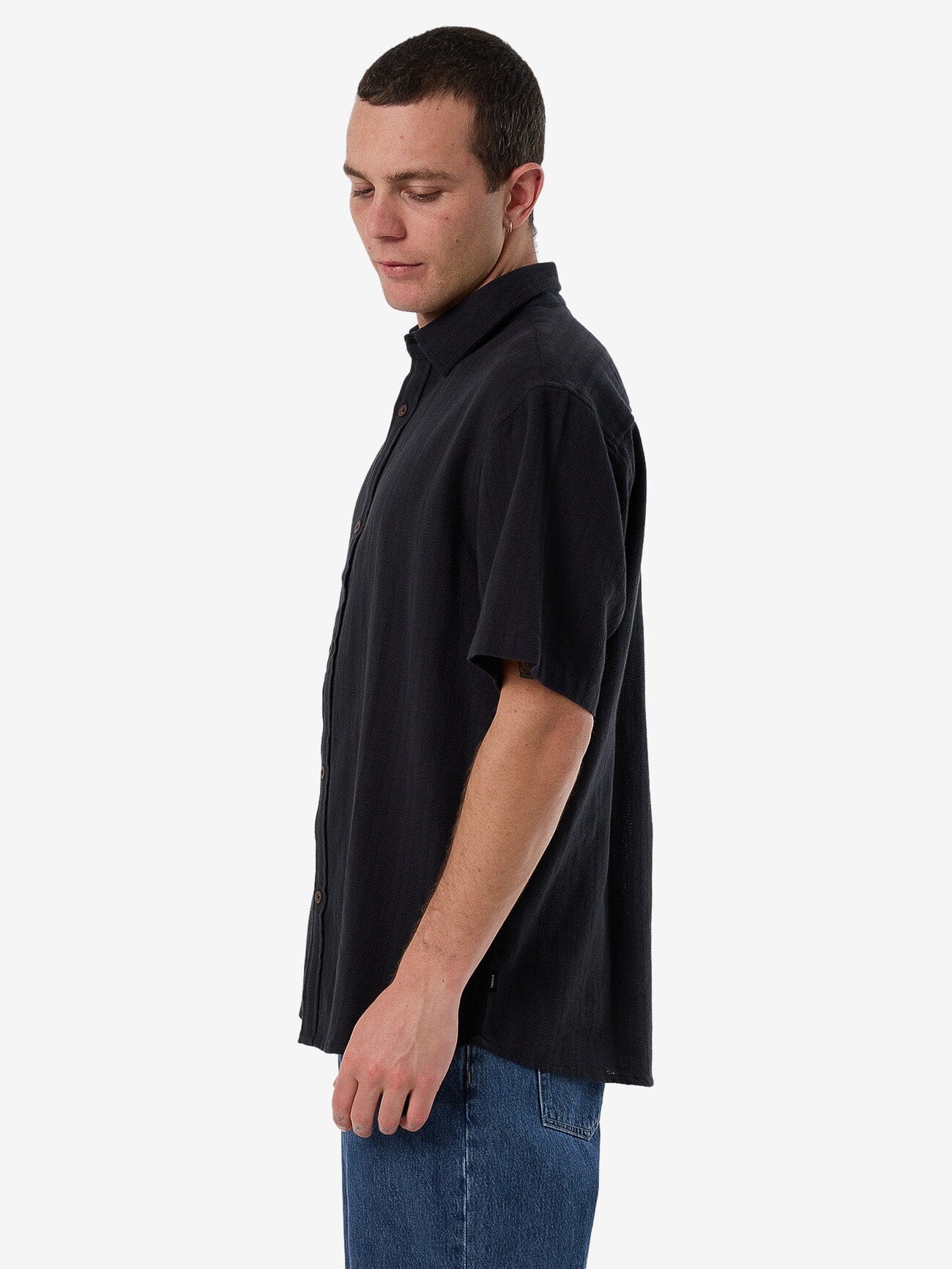 Unhinged 2.0 Short Sleeve Shirt - Washed Black