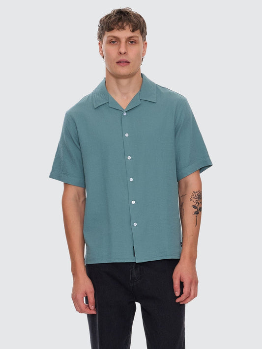 Walks of Life Bowling Shirt - Chinois Green